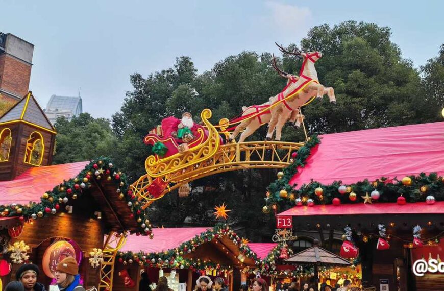 Un Noël Magique au Cœur de Shanghai : Découvrez le Marché…