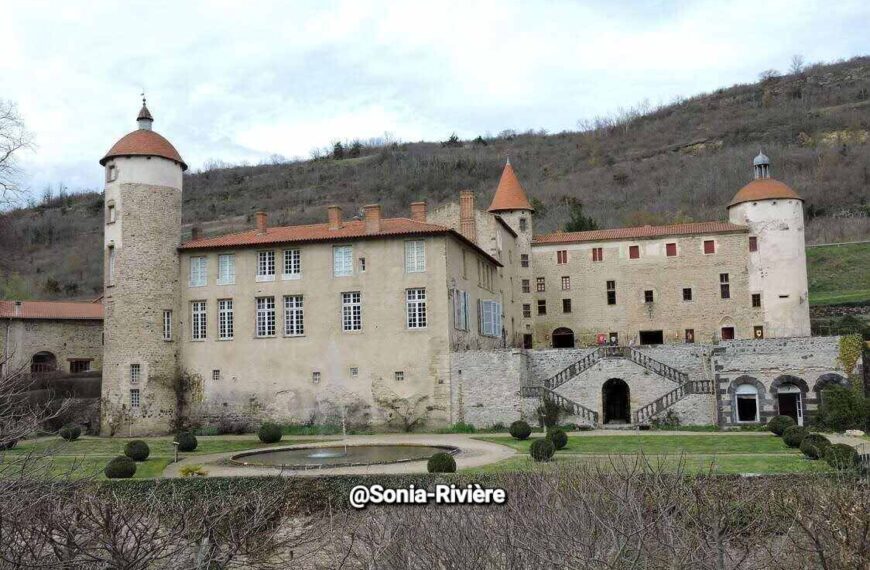 Le château de la Bâtisse à Chanonat