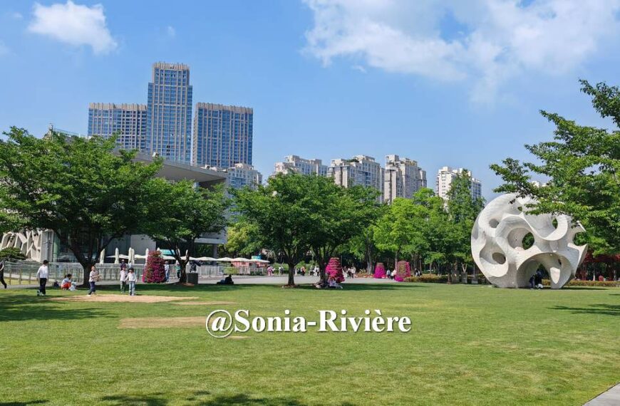 Jing&rsquo;an Sculpture Park 静安雕塑公园 : un écrin…