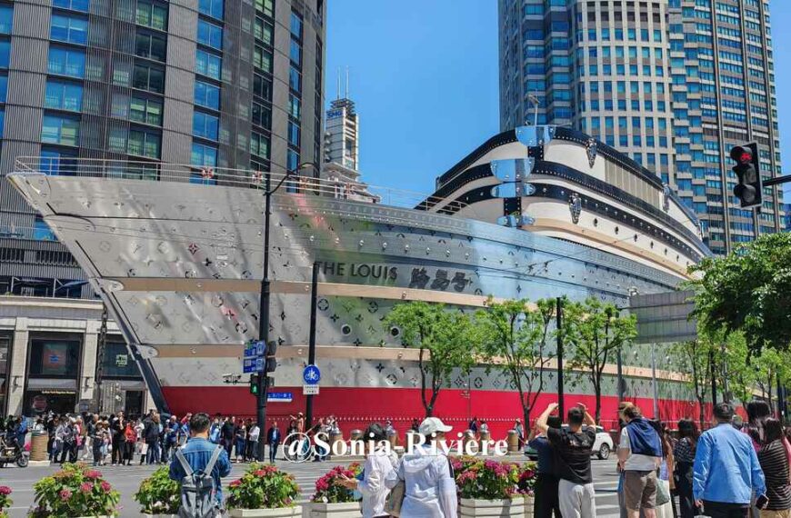 Shanghai accueille « The Louis » : le paquebot‑magasin Louis…
