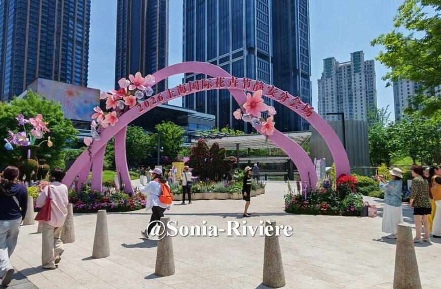 Festival international des fleurs de Shanghai 上海国际花卉节…